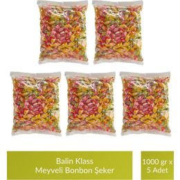 Balin 1000 gr Poşet Klass Meyveli Bonbon Şeker