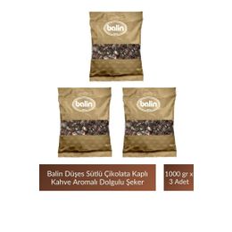 Balin Düşes 1 kg Çikolata Kaplı Kahve Aromalı Şeker