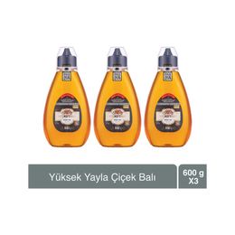 Balparmak 3x600 gr Çıtkapak Yüksek Yayla Çiçek Balı