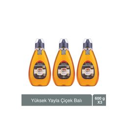 Balparmak 3x600 gr Çıtkapak Yüksek Yayla Çiçek Balı