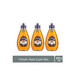 Balparmak 3x600 gr Çıtkapak Yüksek Yayla Çiçek Balı
