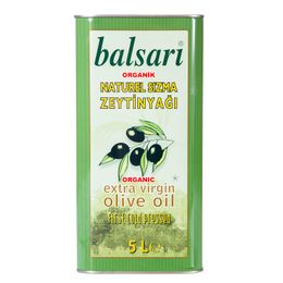 Balsarı Organik 5 lt Teneke Natürel Sızma Zeytinyağı