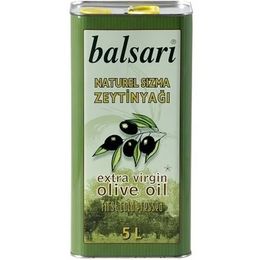 Balsarı Teneke 5 lt Naturel Sızma Soğuk Sıkım Zeytinyağı