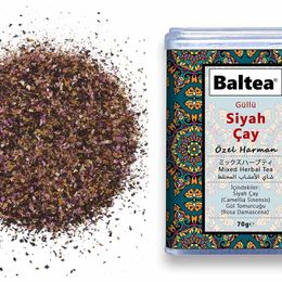 Baltea 70 gr Güllü Siyah Çay
