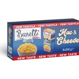 Banetti Macaroni & Cheese 8 Adet 206 gr Makarna