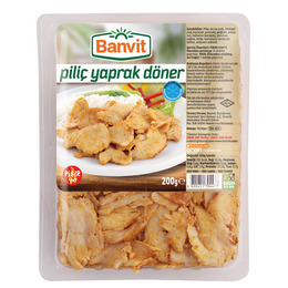 Banvit 200 gr Küvet Piliç Pişmiş Döner