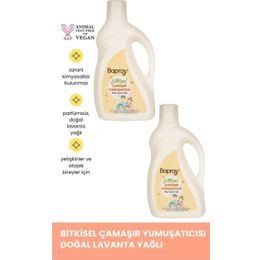 Baproy 2x1 lt Doğal Lavanta Yağlı Bitkisel Çamaşır Yumuşatıcısı
