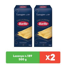 Barilla 2x500 gr Lazanya Sade Makarna
