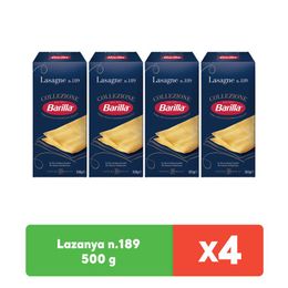Barilla Lazanya Sade 4x500 gr Makarna