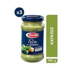 Barillia 3x190 gr Pesto Fesleğenli Makarna Sosu