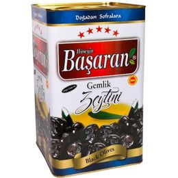 Başaran 5 kg Gemlik Yağlı Süper Siyah Zeytin