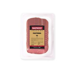 Başyazıcı 120 gr Dilimli Dana Çemeni Sıyrılmış Pastırma