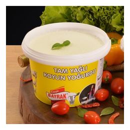 Bayrak 2 kg Kova Karapınar Koyun Yoğurdu