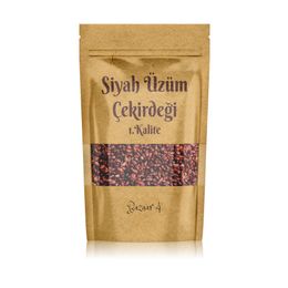 BAZAAR 4 1 kg Siyah Üzüm Çekirdeği