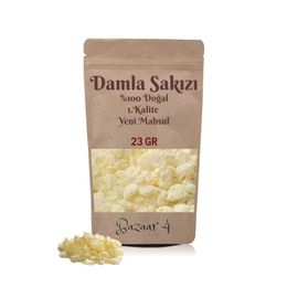 Bazaar 4 23 gr İri Boy Taneli Korakis Doğal Damla Sakızı