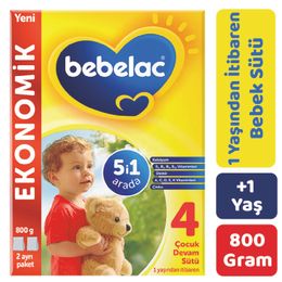 Bebelac 800 gr 4 Devam Sütü