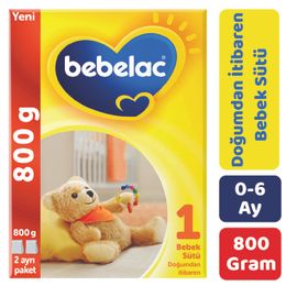 Bebelac 800 gr No 1 Bebek Devam Sütü