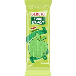 BEBETO SOUR BLAST FIZZY HAPPY APPLE180GR
