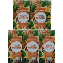 Beehouse 5'li Set Tropik Meyve Keseleri Dolap ve Çekmece Kokusu