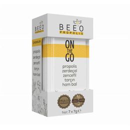 Bee'o On The Go 7x7 gr Propolis Zerdeçal Zencefil Tarçın Ham Bal