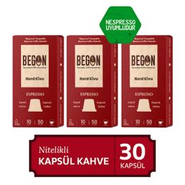 Begon 10'lu Nord Kivu Nitelikli Kapsül Kahve