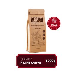 Begon Kahve 1 kg Nord Kivu Nitelikli Filtre Çekirdek Kahve