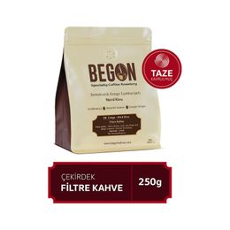 Begon Kahve Nord Kivu Nitelikli Filtre Çekirdek 250 gr Kahve