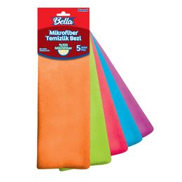 Bella 5'li Mikrofiber Temizlik Bezi