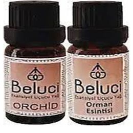 Beluci 2x30 ml Orkide + Orman Esintisi Uçucu Aromaterapi Buhurdanlık Yağı Oda Kokusu