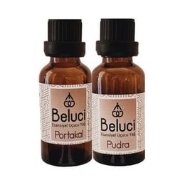 Beluci 2x30 ml Portakal + Pudra Oda Kokusu