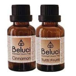 Beluci 2x30 ml Tarçın + Tutti Furutti Uçucu Aromaterapi Buhurdanlık Yağı Oda Kokusu
