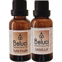 Beluci 2x30 ml Tutti Furutti + Vanilya Uçucu Aromaterapi Buhurdanlık Yağı Oda Kokusu