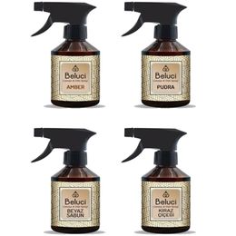Beluci 4x250 ml Dörtlü Oda ve Çamaşır Spreyi