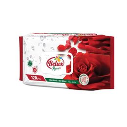 Belux 3x120 Adet Gül Kokulu Islak Mendil