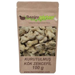 Benim Aktar 100 gr Kurutulmuş Zencefil Kök