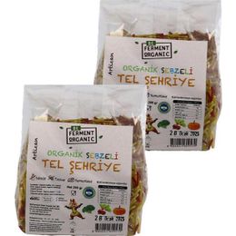Beorganic 2x200 gr Beferment Organic Artizan Sebzeli Tel Şehriye