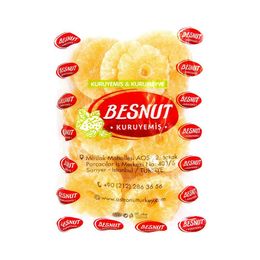 Besnut 1 kg Ananas Kurusu Dilimli