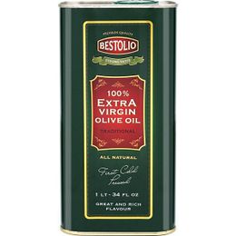 Bestolio 1 lt Naturel Sızma Zeytinyağı Teneke