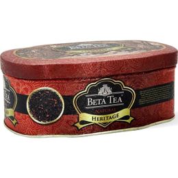 Beta Tea Beta Heritage Kırmızı Metal Ambalaj 75 gr Seylan Çayı