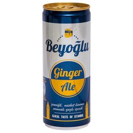 Beyoğlu Ginger Ale Zencefil Aromalı 250 ml Gazlı İçecek