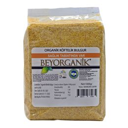 Beyorganik 1 kg Organik Köftelik Bulgur