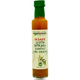 Beyorganik 250 ml Organik Zeytin Yapraklı Zencefilli Elma Sirkesi