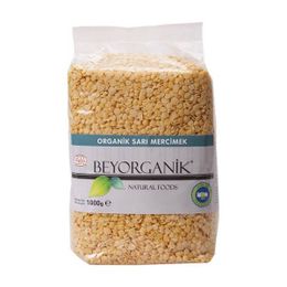 Beyorganik Organik 1 Kg Sarı Mercimek