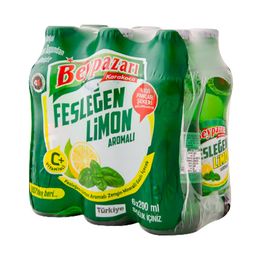 Beypazarı 200 ml Fesleğen Limon Aromalı Maden Suyu