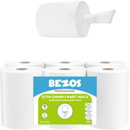 Bezos 6 Rulo Professional İçten Çekmeli Kağıt Havlu