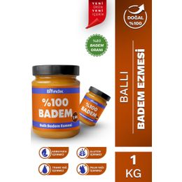 Bi Fındık 1 kg Ballı Badem Ezmesi