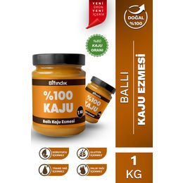 Bi Fındık 1 kg Ballı Kaju Ezmesi