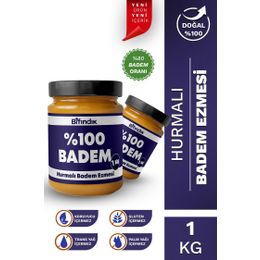 Bi Fındık 1 kg Hurmalı Badem Ezmesi