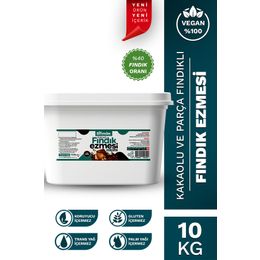Bi Fındık 10 kg Doğal Kakaolu Parçacıklı Fındık Kreması