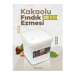Bi Fındık 20 kg Doğal Kakaolu Parçacıklı Fındık Kreması